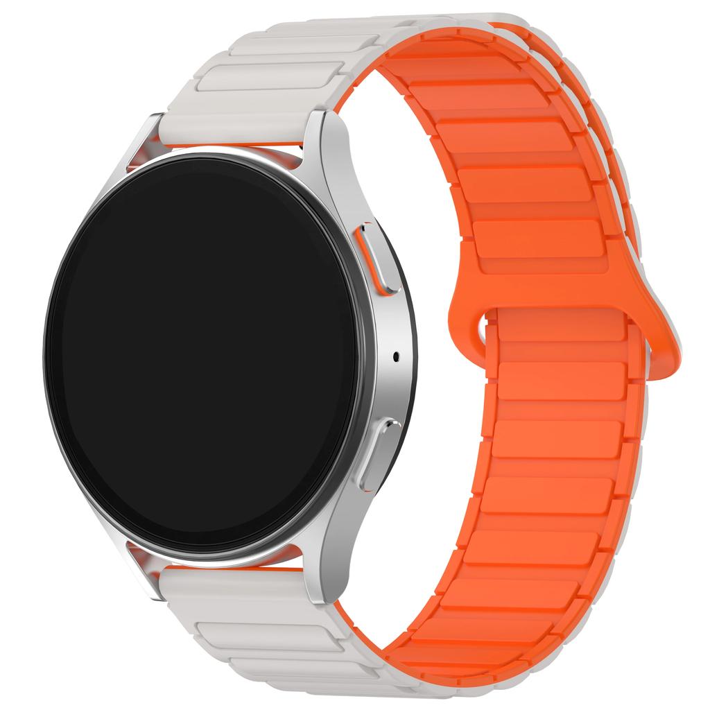 Silicone 20/22mm Magnetic Band For SUUNTO RUN/RACE/OCEAN/VERTICAL/5 9 PEAK PRO Loop Strap For TicWatch Pro 3 Ultra GPS Bracelet