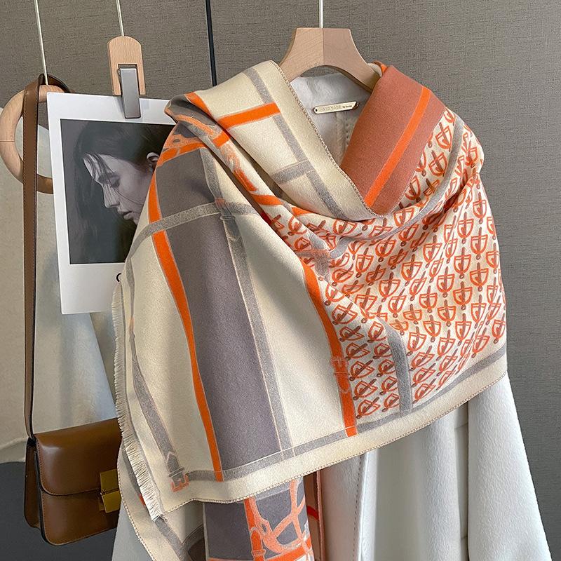 Women's Scarf Wraps Pashminas Pashmina Shawls Warm Winter Long Large Plaid Soft Thick Blanket Scarves