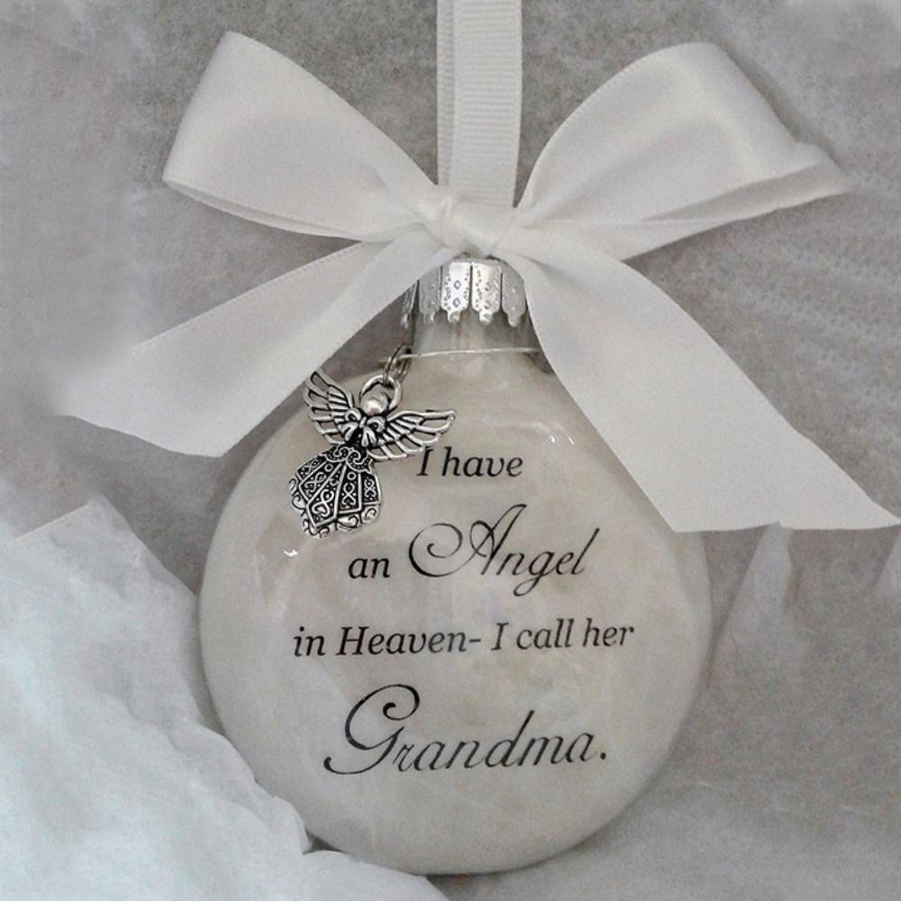 "I Have an Angel In Heaven "Pendants Memorial Hanging Ornament 8cm Memorial Pendant  Home
