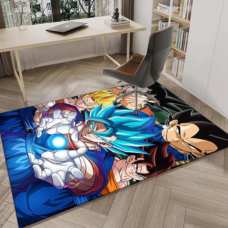 Dragon anime Artwork Carpet, Chair Rug,Rug for Office Bedroom living rooms, Doormat decor Fan Gift Christmas Gift