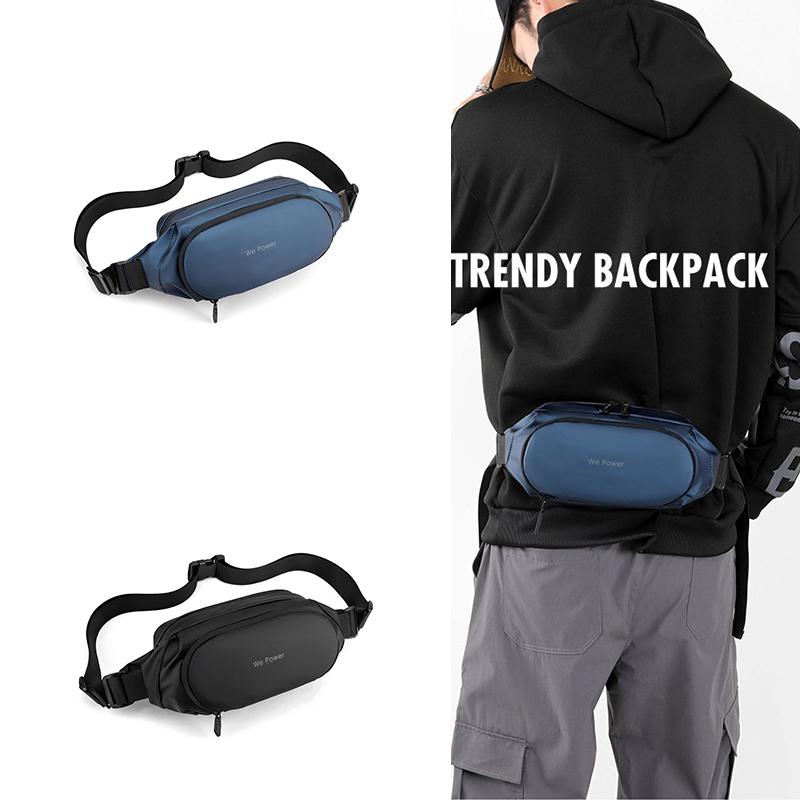 Designer Everyday Carry Shoulder Sling Backpack Cross Body Messenger Men'S Riding Chest Bags Sling Bag With Usb Charging