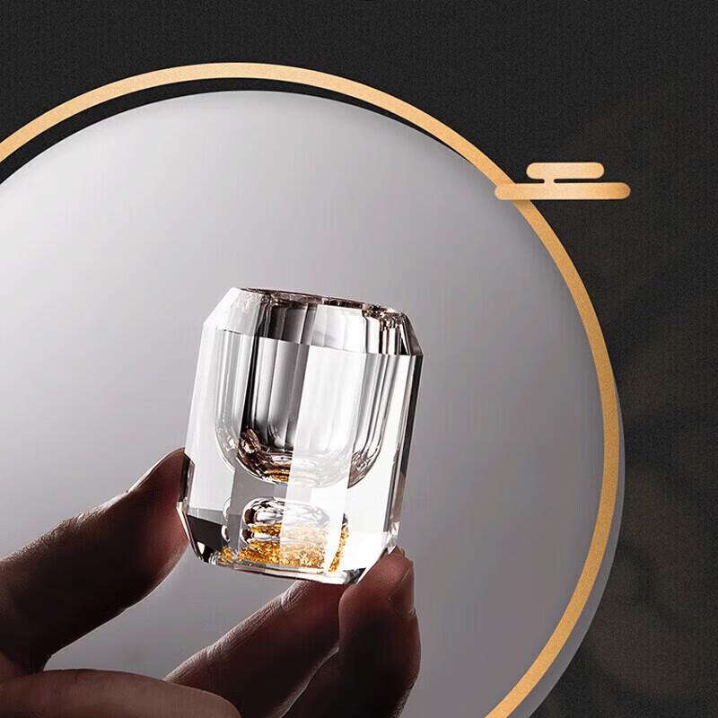FANKAQI Luxury Crystal Baijiu Decanter & Cup Set (20-Piece)