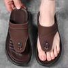 2025 New Sandals Men Wear Soft Soles Two Wear Casual Non-slip Fashion Beach Shoes Men's Flip-flops