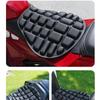 "Motorcycle Seat Cushion with Shock Absorption, Waterproof Sunscreen Cover - Thick EVA Padding for Electric Cars"