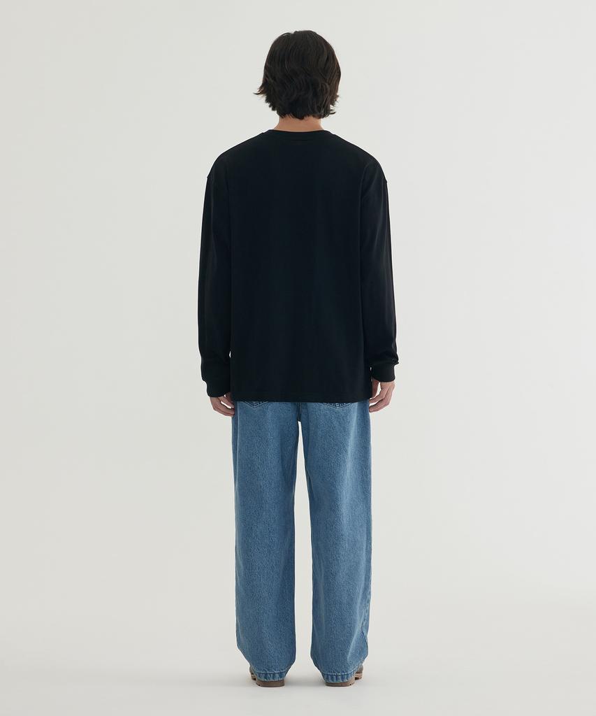 COVERNAT Signature Symbol Long Sleeve Off White