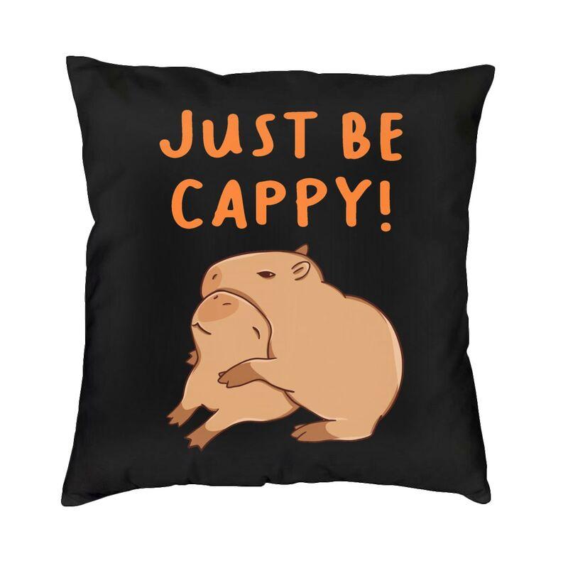 Capybara Cushion Cover Sofa Home Decorative Square Throw Pillow Cover x