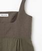 Milo Woman Hemline Midi Dress [Khaki Brown]
