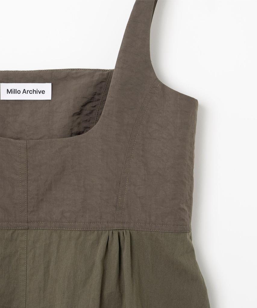 Milo Woman Hemline Midi Dress [Khaki Brown]