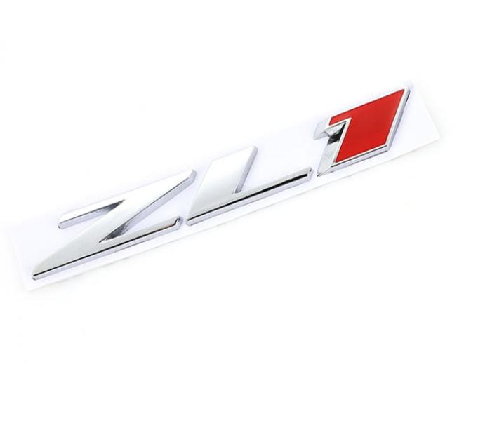 ZL1 Metal Car Sticker Emblem Badge Trunk Decals for C-hevro/let Camaro ZL1 Colorado Z71 OFF ROAD 4X4 SIERRA GMC Suburban Stickers