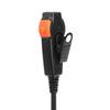 PU Проводная гарнитура для рации, наушники K-Plug, гарнитура-вкладыш, двойная PTT, G-тип с микрофоном для Kenwood Baofeng 888S TYT