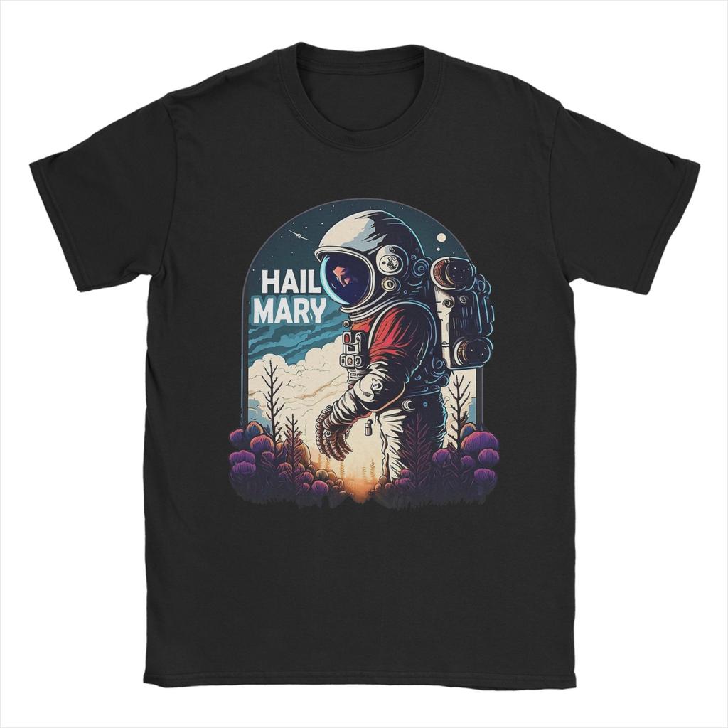 Casual Project Hail Mary Grace TShirt Unisex Unisexs O Neck 100 Cotton T Shirts Short Sleeve Tee Shirt Party Clothes
