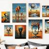 Surrealism Salvador Dali Artworks Surreal Temporal Paradox Poster Canvas Painting Wall Art Prints Picture for Room Home Decor