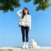 Unique Stylish Cotton Vest Petite Women Winter Warm Slimming Outerwear