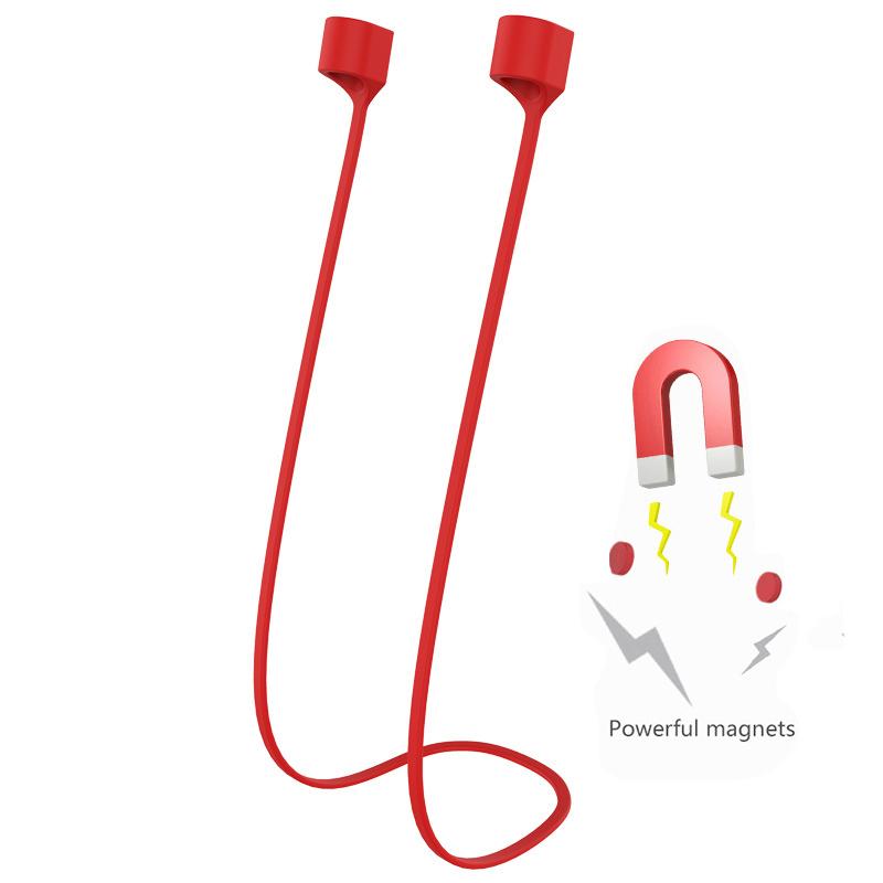 For AirPods1/2/3  Anti-Lost Magnetic Silicone Earphone String Rope For Airpods Pro Earphones Strap Cord