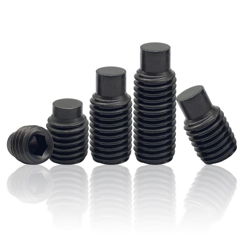 High-Strength 12.9 Grade Grub Screws M3-M16, Cup Point, Hex Socket Machine Screws