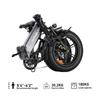 Foldable Electric bike PULUMA ebike-FF2.0.48 V 15AH, Double suspension Fork, 20*4.0 wide tires, 80 km assisted range, urban commuting Electric bike