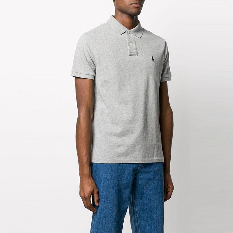 Polo Ralph Lauren Logo Embroidered Short Sleeved Polo Shirt 710795080-005