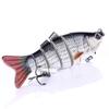 10cm/18g Fishing Lures 12 Colors Multi Segments Jointed Bionic Fake Bait Sinking Wobblers Fishing