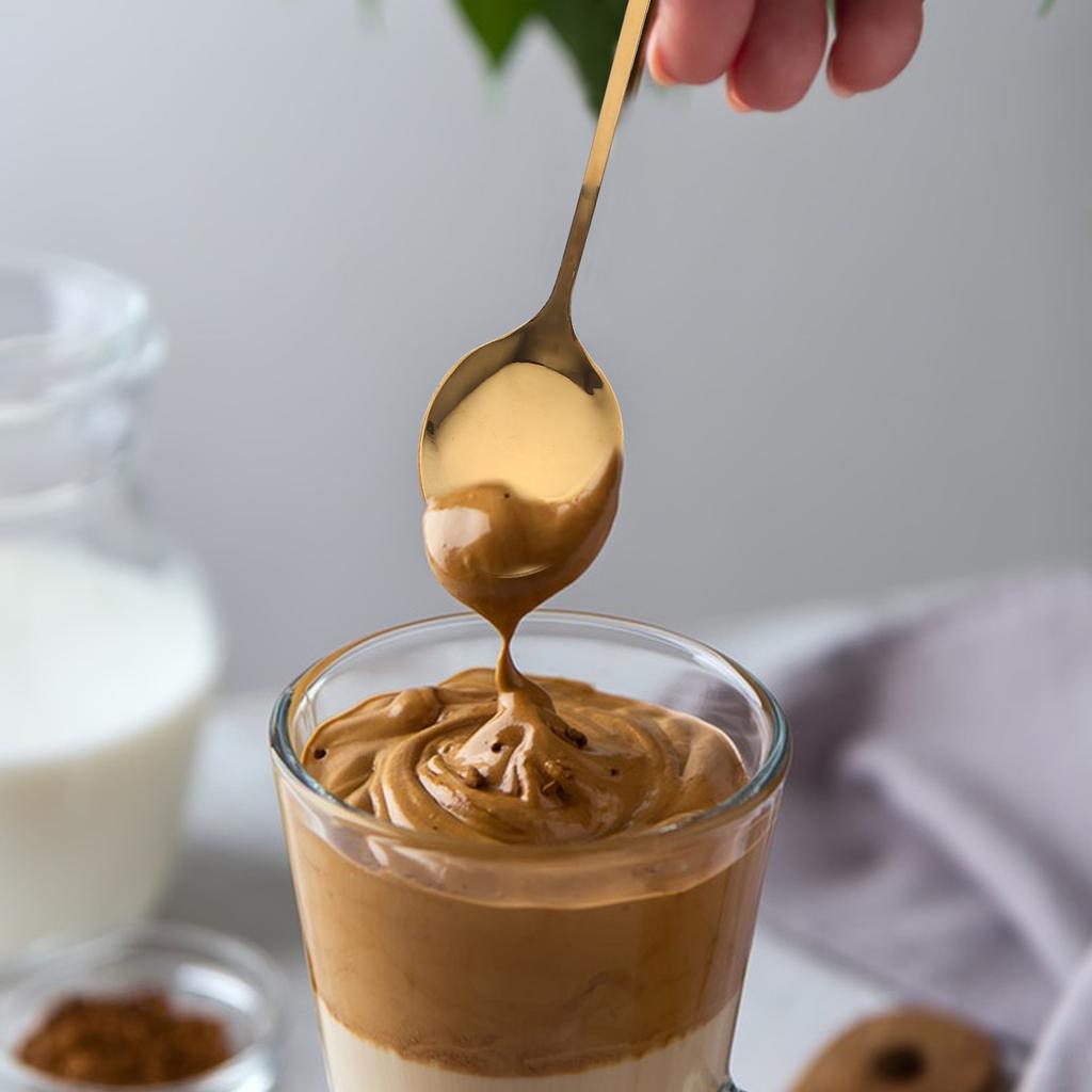 6 шт. ложек для кофе, нержавеющая сталь, десертные ложки, бытовая стальная ложка для чая на Хэллоуин, золото для принадлежностей