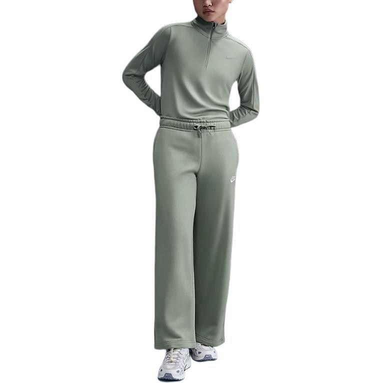 Nike Спортивные штаны Club Fleece для женщин, средняя посадка, широкие, FB2728-370