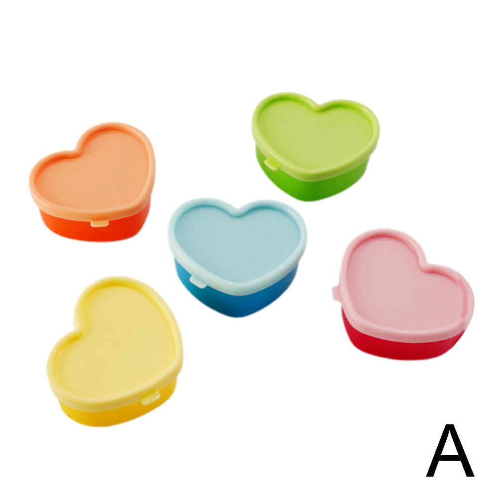 5 шт. Мини-контейнеры для мороженого, влагозащитные, с замком, для хранения орехов, закусок, кухонных приправ, для варенья