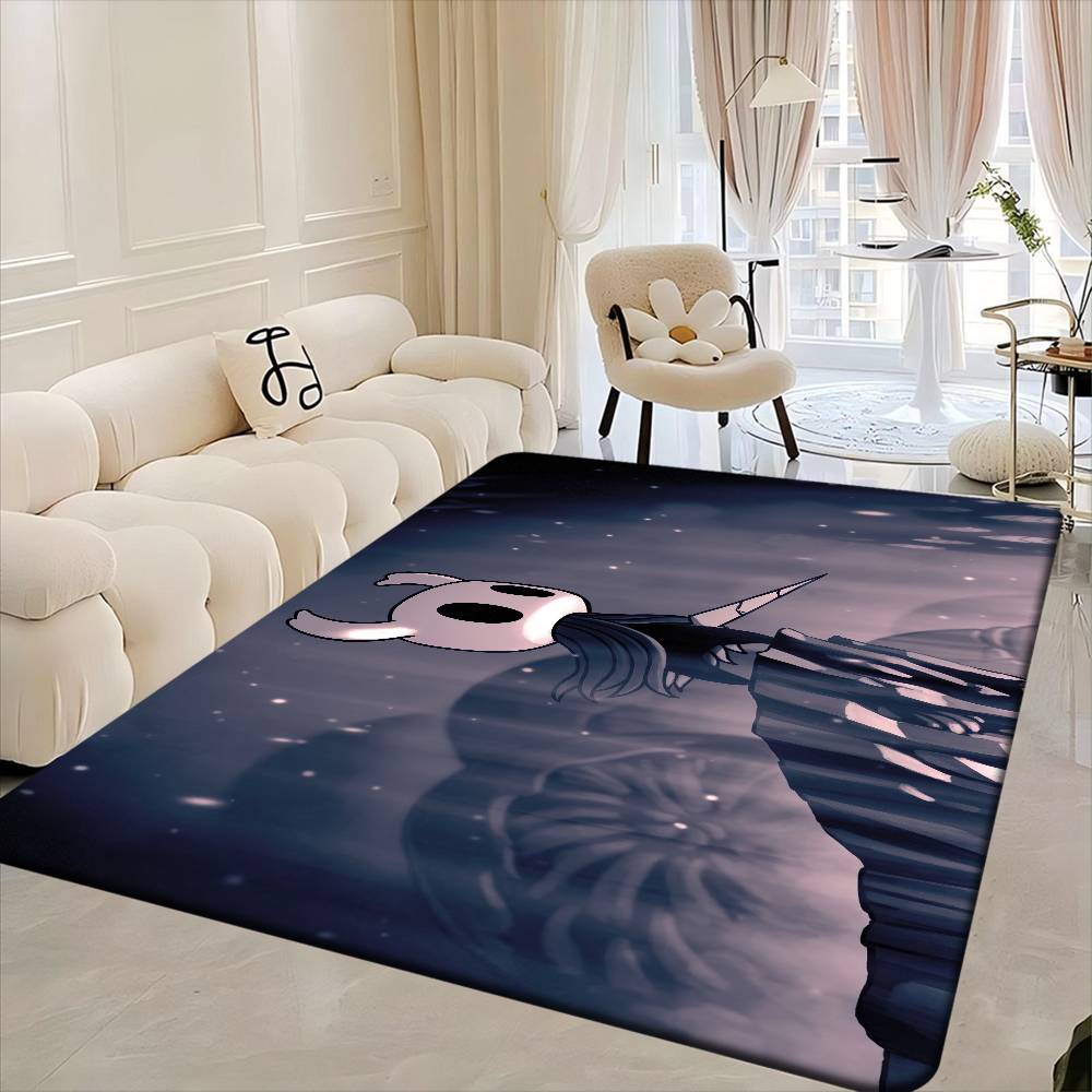H-Hollow K-Knight Game Hallway Carpet INS Style Soft Bedroom Floor House Laundry Room Mat Anti-skid Bedside Area Rugs
