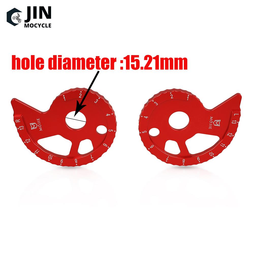 For HONDA XR 230 250 400 600 650 R L CRF150F CRF 230F CRF230L CRM 250 AR XLR 250R Motorcycle Chain Guide Adjuster Regulator Kits