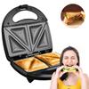 Cool Touch Handle Toastie Maker US Plug Waffle Maker Portable Sandwich Toaster Machine  Kitchen