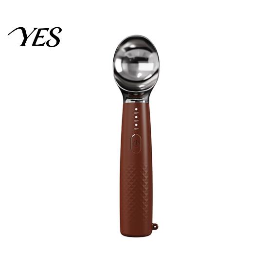 Wireless Ice Cream Spoon Heated Scoop, Electric for Hard Cream, Adjustable Temperature Scoop 3 Temps, Fast Heating, Rechargeable Self Warming