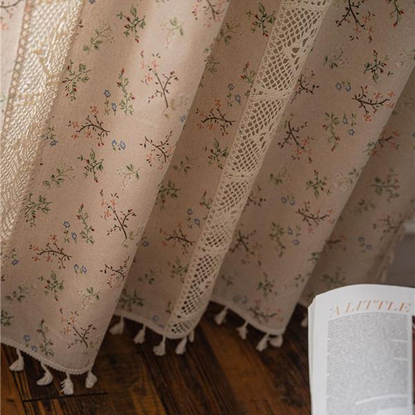 Готовые шторы в полоску с вышивкой, зеленые, однотонные, контрастные, для кухни, гостиной, шторы в сельском стиле, полупрозрачные эркеры