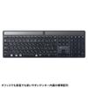 SANWA SUPPLY Клавиатура Bluetooth с солнечной зарядкой SKB-BTEC1BK