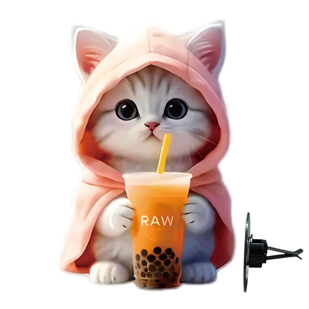 Car , Cute, Cat , 4-Pack, Car , Car Aromatherapy, Cute