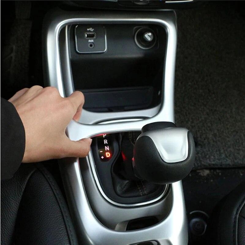 My Good Car ABS Chrome внутренняя панель переключения передач защитная рамка накладка наклейка для Jeep Compass 2017 2018 аксессуары