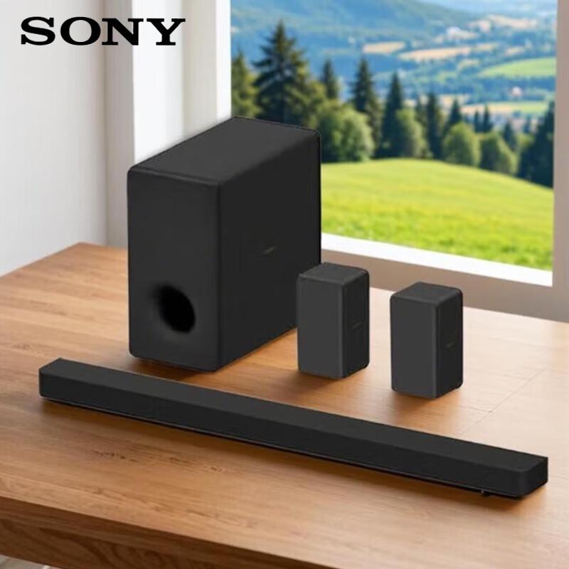 Sony HT-A3000 Dolby Atmos Home Theater System with Subwoofer and Rear Speakers