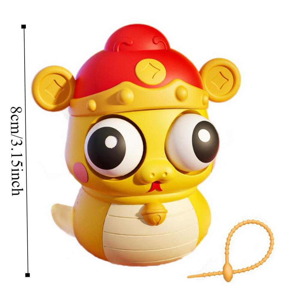 Novelty Doll Big Eyeball Pinch Keychain Simulation Snake Squeeze Ball Toys Keyring Baby Game