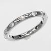 TIFFANY&Co. Bizet Ring Pt950Platinum/diamond #4.9(US Size) 4.91g Women Used