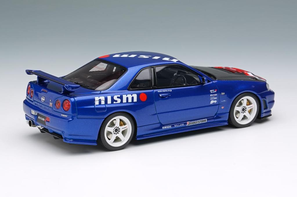 Makeup EIDOLON 1/43 Nissan Skyline GT-R (BNR34 NISMO R-tune) Launch Version Tokyo Auto Salon 2000 Finished Product EM771