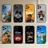 Чехол для телефона Rapper I-Ice C-Cube для iPhone 17, 16, 15, 14, 13, 12 Plus, Max, Мягкий силиконовый, Черный