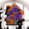 Scary Halloween Wooden Sign Funny Halloween Ornament Party Supplies Halloween Hanging Tag  Home