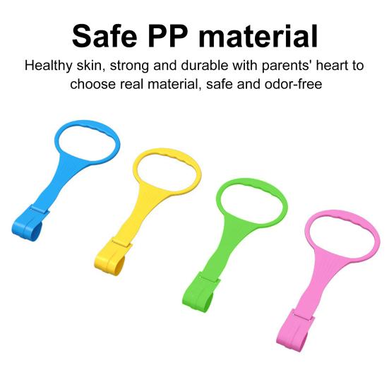 4 шт. детские подтягивающие кольца для упражнений при ходьбе, легкая установка, детский гимнастический стенд, вспомогательные кольца для вставания, милые