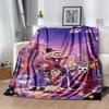 Digital Circus Blanket Durable Comfort Great for Seaside Couch Livingroom for All Seasons Modern Ideal Gift for Friends Family Couples Picnic