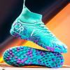 34-46 Унисекс Футбольные бутсы Резиновая Мягкая Подошва Короткие Шипы Искусственный Газон Юношеские Детские Футбольные Бутсы Мальчики Футбольные Бутсы