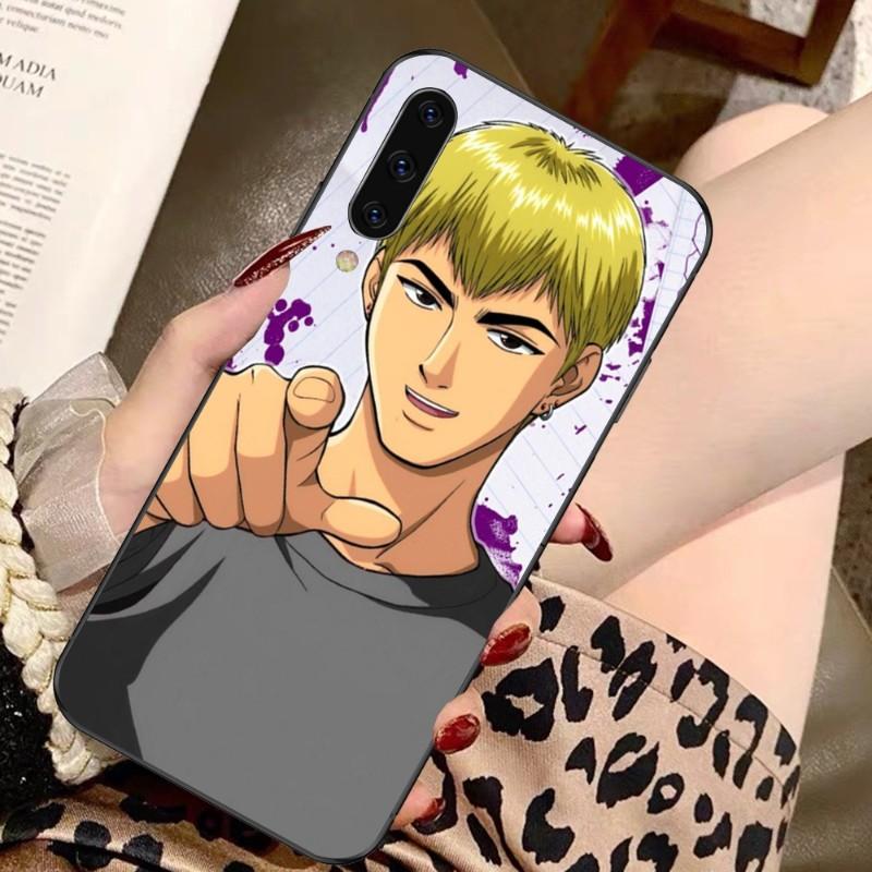 Great Teacher Onizuka Phone Case For Samsung A91 A81 A73 A72 A71 A30S A20 A12 A13 A52 A53 4G 5G Soft Black Phone Cover