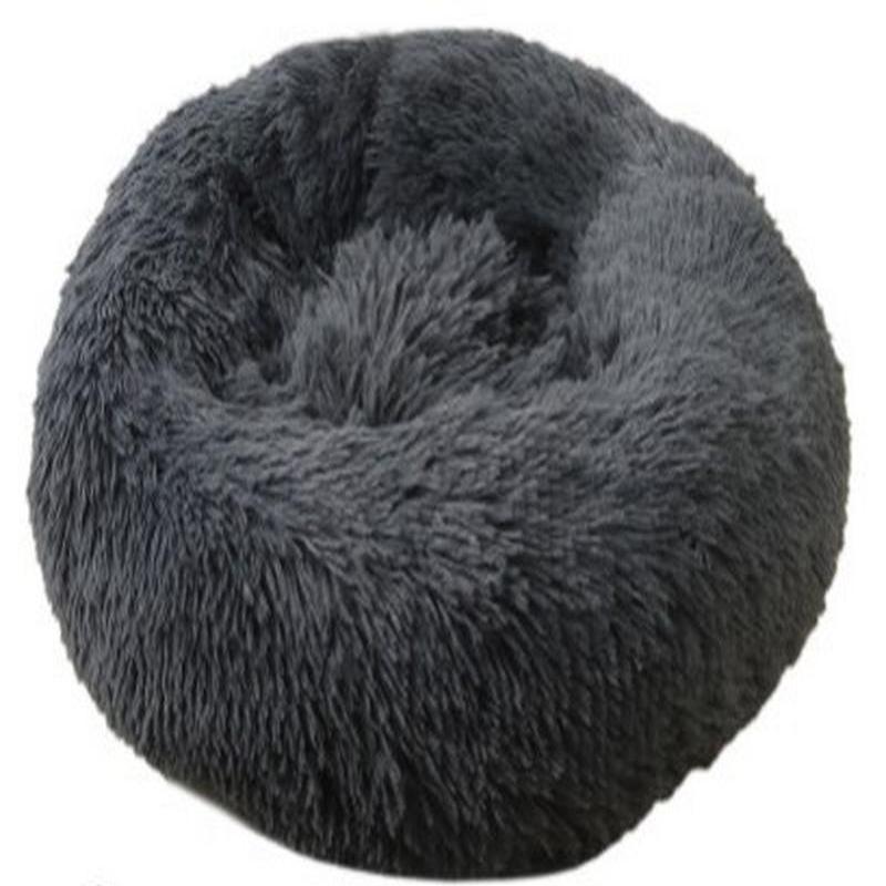 Роскошная пушистая очень большая кровать для собак, моющийся круглый диван для домашних животных, кошки, кровати, коврик, подушка для собак, подушка, кровать для домашних животных