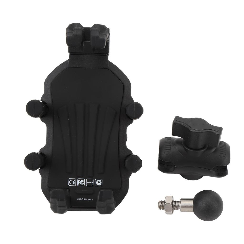 Крепление для телефона на вилку мотоцикла с гасителем вибрации, высокоскоростное, надежное, регулируемое крепление для