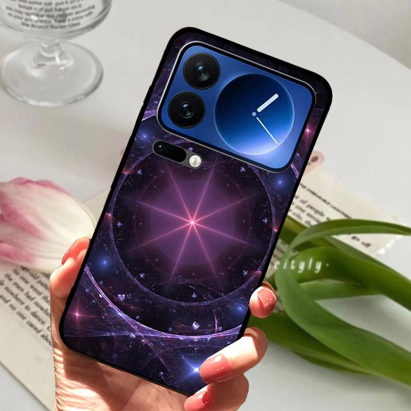 Чехол для Xiaomi Mi 17 Pro Max/17Pro Модный Ударопрочный Защитный Задний Чехол Для Xiaomi 17 ProMax Мягкий ТПУ Силиконовый Чехол для Телефона
