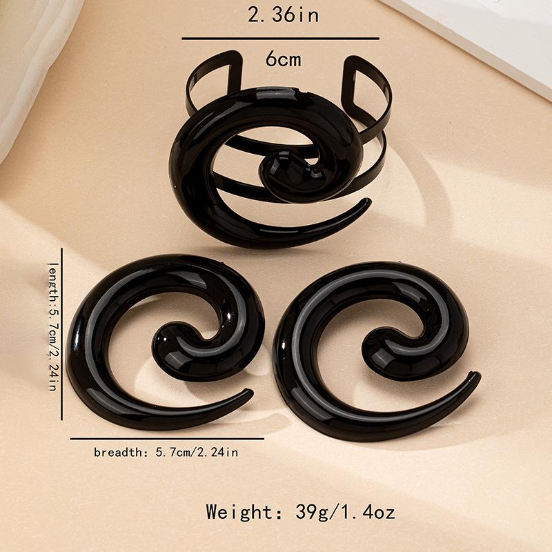 Модный комплект ювелирных изделий Браслет Серьги Для Женщин Дамы