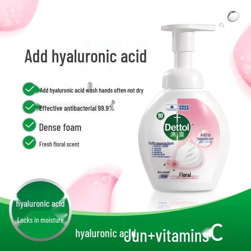 Dettol Цветочная пенка для мытья рук