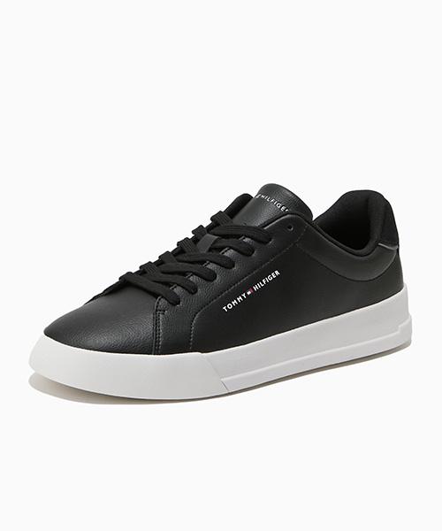 Кеды Tommy Hilfiger Th Court из кожи - Черные (T52F1Ars010Mt1Bds)