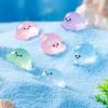10Pcs Colorful Resin Noctilucent Marine Small Animals Fish Tank Crab Dragon Shrimp Landscape Ornament Aquarium Accessories